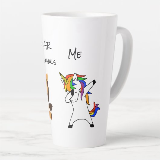 その他のHRプロフェッショナルMe Unicorn人事 カフェラテマグ (右アングル)