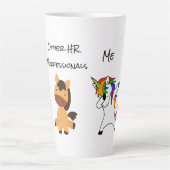その他のHRプロフェッショナルMe Unicorn人事 カフェラテマグ (正面)