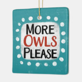 その他のOwlsお願いオーナメント セラミックオーナメント (左)