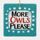 その他のOwlsお願いオーナメント セラミックオーナメント (裏面)