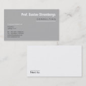 その他情報 名刺 (正面/裏面)