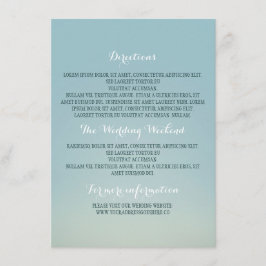 その他結婚の詳細 エンクロージャーカード