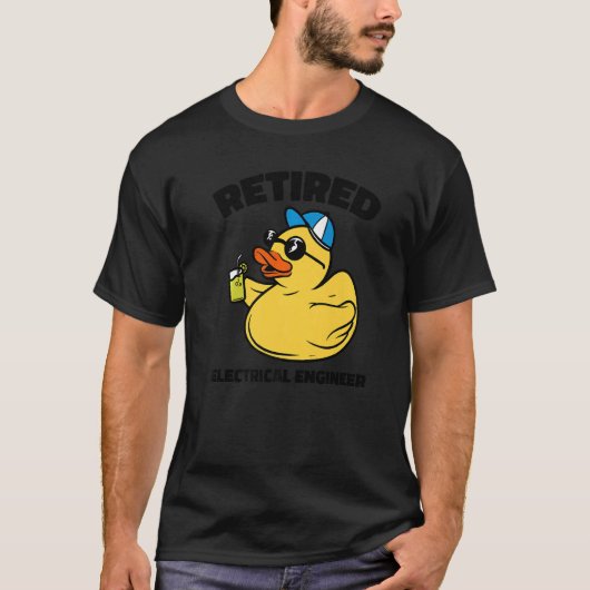 その伝説には電気工退職した士がいる Tシャツ (正面)