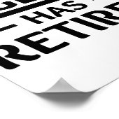 その伝説は退職した同僚の友人に贈り物がある ポスター (角)