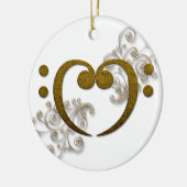 その低音を-低音すべてに約愛して下さい セラミックオーナメント (左)