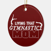 その体操の母、体操の恋人の生活 セラミックオーナメント (左)