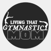 その体操の母、体操の恋人の生活 ラウンドシール (正面)