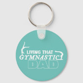 その体操パパ、体操の恋人の生活 キーホルダー (裏面)