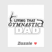 その体操パパ、体操の恋人の生活 シール (シート)