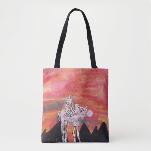 その価値のある長い旅 トートバッグ (正面)