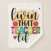 その先生生活を生きる – 先生への贈り物 シェルパブランケット (正面)