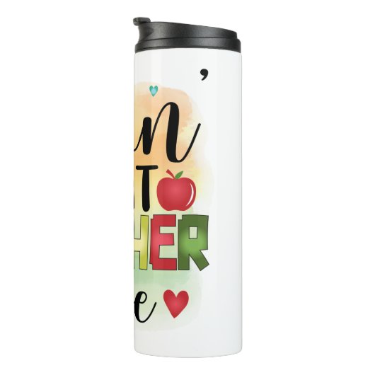 その先生生活を生きる – 先生への贈り物 タンブラー (回転右)