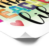 その先生生活を生きる – 先生への贈り物 フォトプリント            (角)