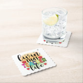 その先生生活を生きる – 先生への贈り物 ペーパーコースター (インサイチュ)