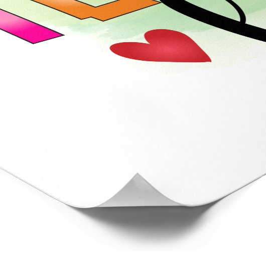 その先生生活を生きる – 先生への贈り物 ポスター (角)