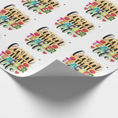 その先生生活を生きる – 先生への贈り物 ラッピングペーパー (角)