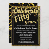 その全グリッター50周年記念 招待状 (正面/裏面)