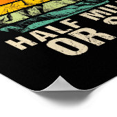 その別の半マイルかそこらキャンピングハイキングVおもしろい ポスター (角)