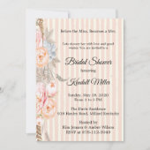その前に恋しく思はミセス・ブライダルシャワーとなる 招待状 (正面)