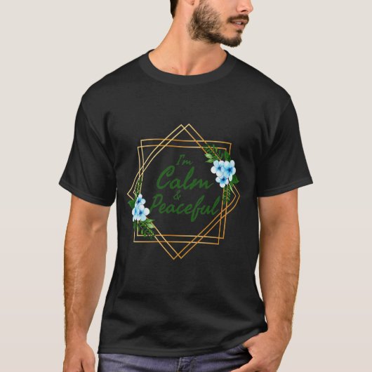 その前向き日の承認 Tシャツ (正面)