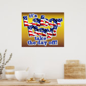 その労働日プリント ポスター (キッチン)