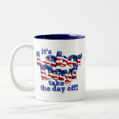 その労働者の日 ツートーンマグカップ (左)