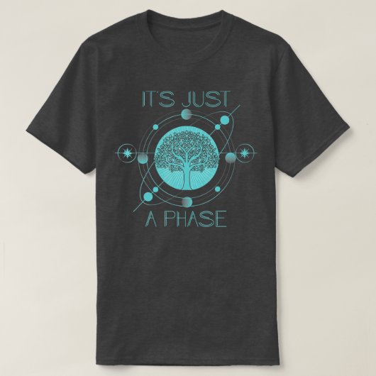 その単相ムーンタール日食天文学 Tシャツ (デザイン正面)