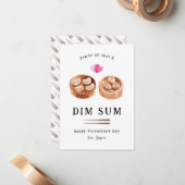 その合計と寸法の合計 |バレンタイン ノートカード (正面/裏面インサイチュ)