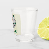 その名は、ヨークシャー・ホワイト・ローズと申し分ない ショットグラス (右)