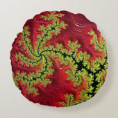 その周走りのクッションを通る川 ラウンドクッション (正面)