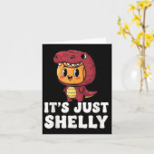 その唯一のシェルキッおもしろいズDandys世界Shelly L カード (黄色い花)