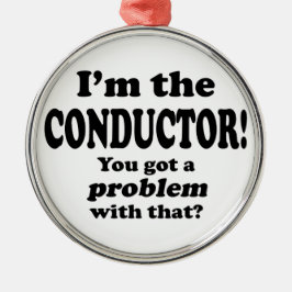 その問題 – コンダクタ メタルオーナメント