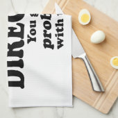 その問題 – コーラス・ディレクター キッチンタオル (四つ折り)