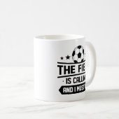 その場から電話がかかってきた コーヒーマグカップ (正面右)