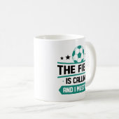 その場から電話がかかってきた コーヒーマグカップ (正面右)