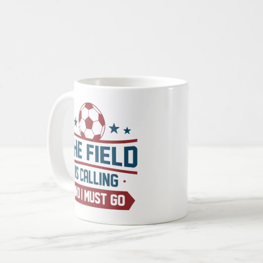 その場から電話がかかってきた コーヒーマグカップ (正面左)