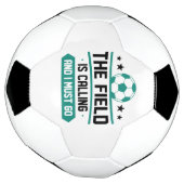 その場から電話がかかってきた サッカーボール (回転)