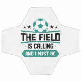 その場から電話がかかってきた サッカーボール (フラット)