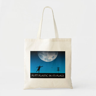その場所にプラスチックをパットする トートバッグ