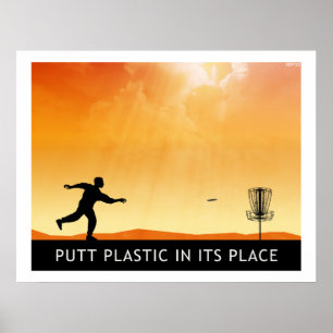 その場所にプラスチックをパットする ポスター