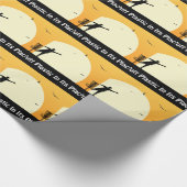 その場所にプラスチックをパットする ラッピングペーパー (角)