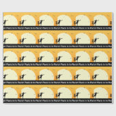 その場所にプラスチックをパットする ラッピングペーパー (フラット)