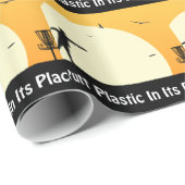 その場所にプラスチックをパットする ラッピングペーパー (ロールコーナー)