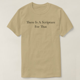 その場面のための聖書がある キリスト教 タンカラー Tシャツ