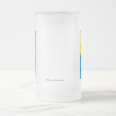 その変種を撃って下さい! フロストグラスビールジョッキ (中央)