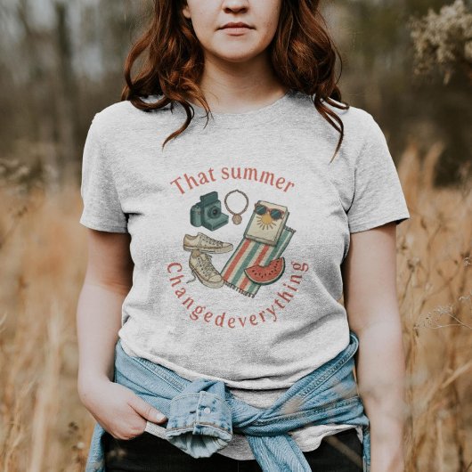その夏がすべてを変えた トライブレンドTシャツ