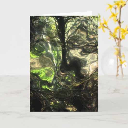 その夜マックスの部屋で森が広がり成長した カード (黄色い花)