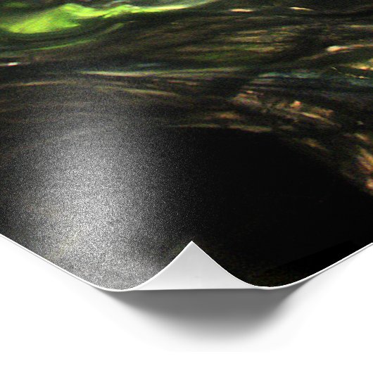 その夜マックスの部屋で森が広がり成長した フォトプリント            (角)