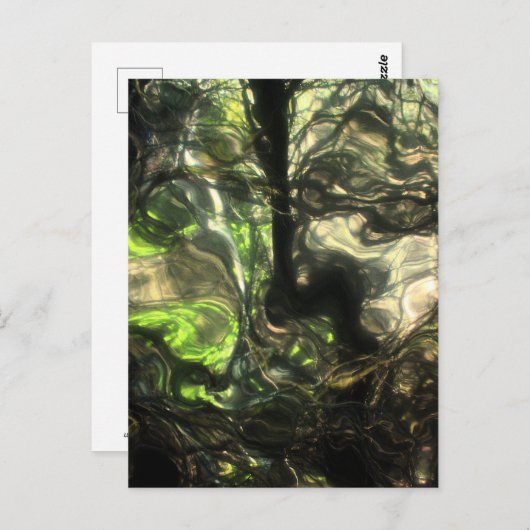 その夜マックスの部屋で森が広がり成長した ポストカード (正面/裏面)