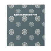 その夢を計画に変える ノートパッド (正面)